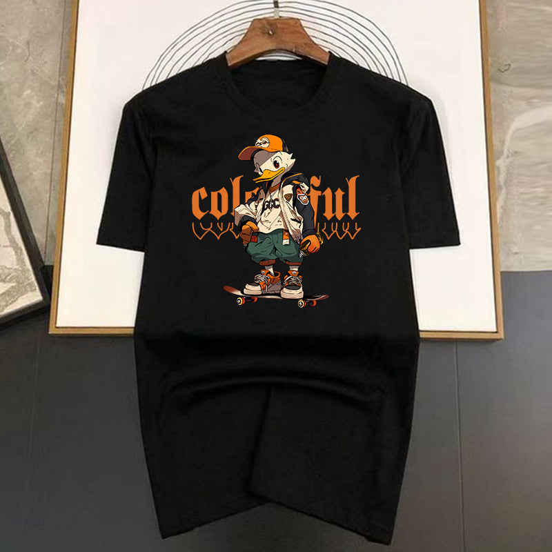 Мъжка тениска Colo - SatModa . https://satmoda.com/products/мъжка-тениска-colo Модерна мъжка тениска с обло деколте и свободна кройка. Материята на тениската е изключително мека и осигурява максимален комфорт през летните дни. Съчетава се
