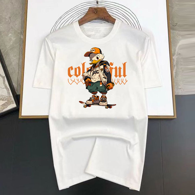 Мъжка тениска Colo - SatModa . https://satmoda.com/products/мъжка-тениска-colo Модерна мъжка тениска с обло деколте и свободна кройка. Материята на тениската е изключително мека и осигурява максимален комфорт през летните дни. Съчетава се