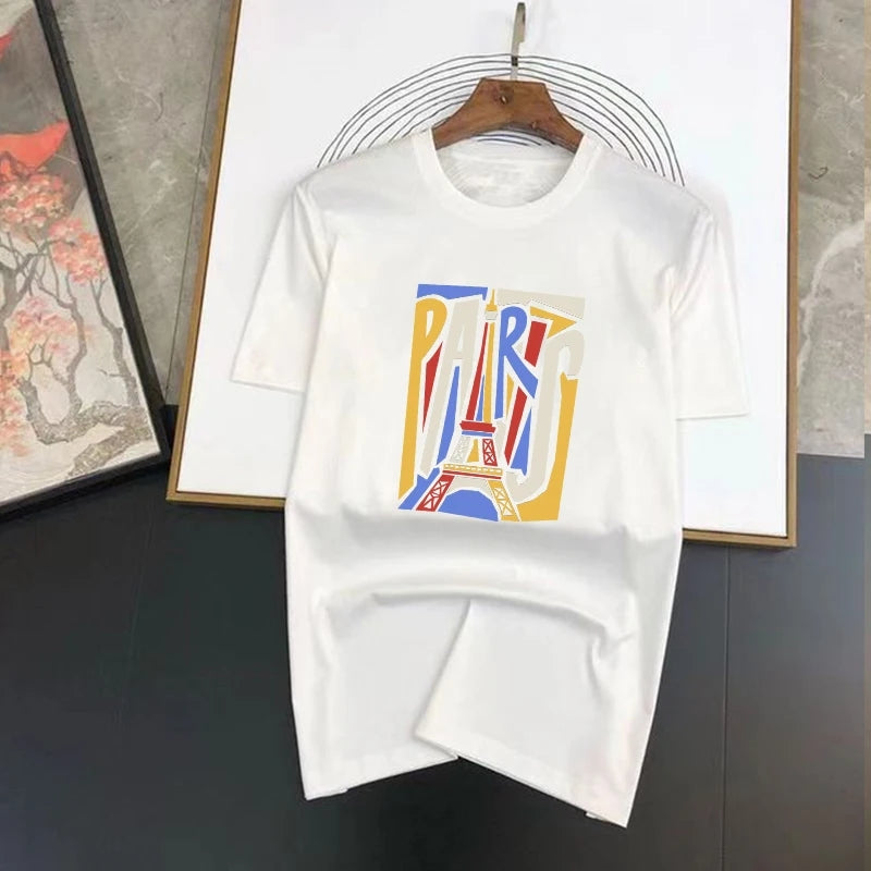 Мъжка тениска Paris Color - SatModa https://satmoda.com/products/мъжка-тениска-paris-color Модерна мъжка тениска с обло деколте и свободна кройка. Материята на тениската е изключително мека и осигурява максимален комфорт през летните дни. Съчетава...