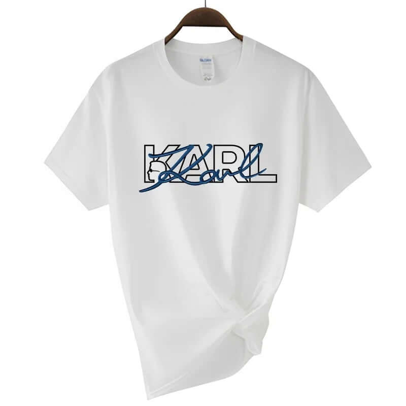 Дамска тениска Karl Blue - SatModa https://satmoda.com/products/дамска-тениска-karl-blue Дамска тениска със стилен дизайн и висококачествени материали. Отличен избор за ежедневието и спорт. Подходяща за разнообразни поводи и комбинации.