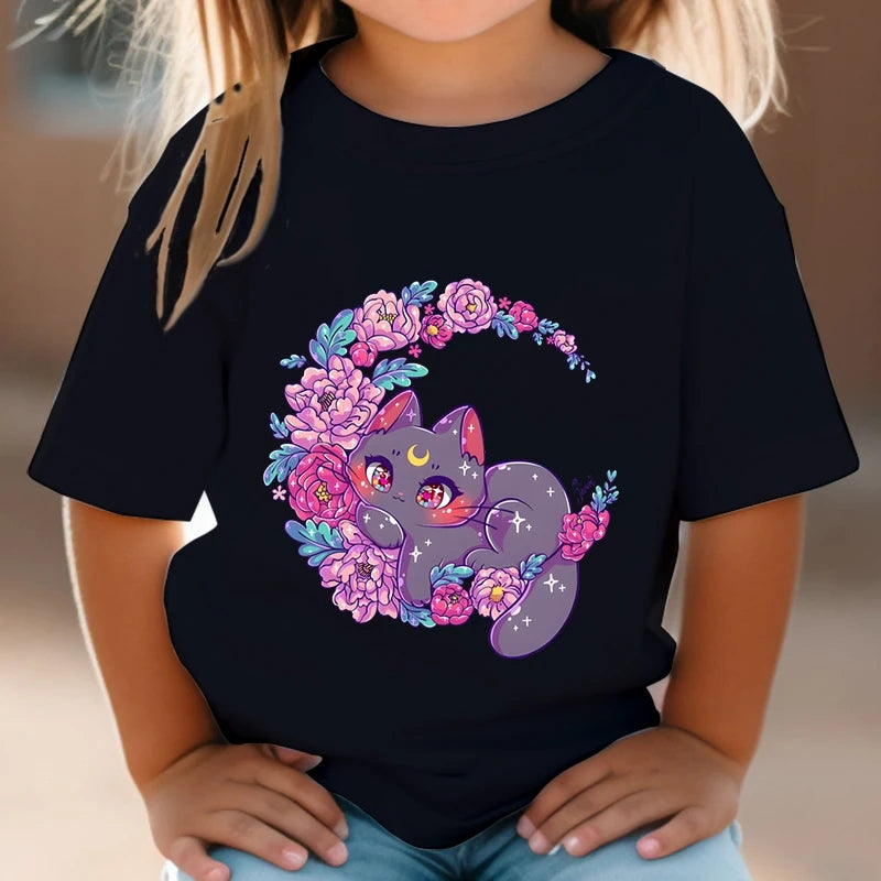 Детска тениска Kitten Moon - SatModa https://satmoda.com/products/детска-тениска-kitten-moon Детска тениска със забавен принт за всяко малко приключение. Мека и дишаща, за комфорт през целия ден.