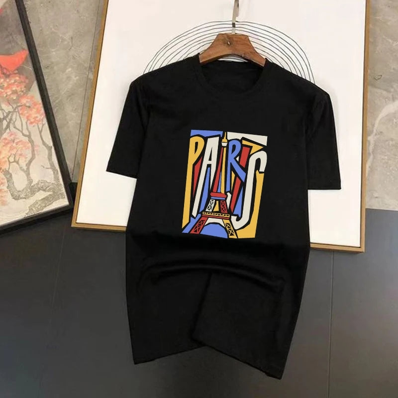 Мъжка тениска Paris Color - SatModa https://satmoda.com/products/мъжка-тениска-paris-color Модерна мъжка тениска с обло деколте и свободна кройка. Материята на тениската е изключително мека и осигурява максимален комфорт през летните дни. Съчетава...