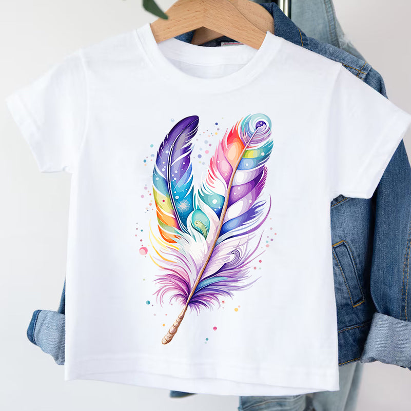 SatModa SatModa https://satmoda.com › products › детска-тениска-colored-feather Детска тениска Colored Feather Детска тениска със забавен принт за всяко малко приключение. Мека и дишаща, за комфорт през целия ден. BGN 23.60
