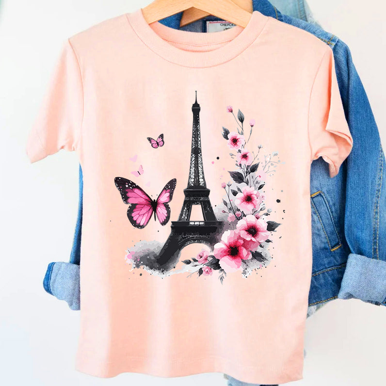 SatModa SatModa https://satmoda.com › products › детска-тениска-paris-butterfly Детска тениска Paris Butterfly / SatModa Детска тениска със забавен принт за всяко малко приключение. Мека и дишаща, за комфорт през целия ден. BGN 23.60