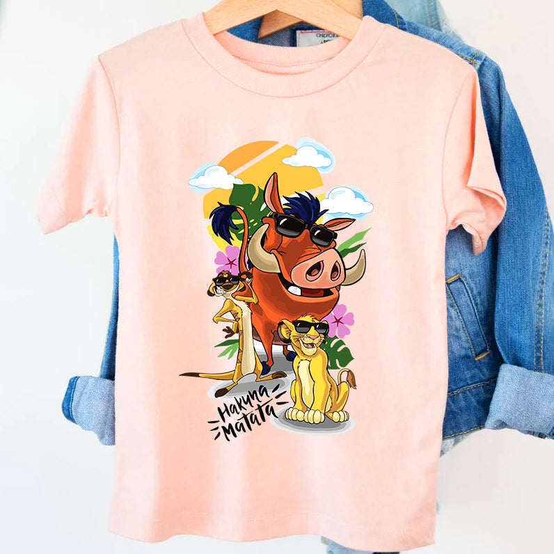 SatModa SatModa https://satmoda.com › products › детска-тениска-matata-family Детска тениска Matata Family / SatModa Детска тениска със забавен принт за всяко малко приключение. Мека и дишаща, за комфорт през целия ден. BGN 23.60