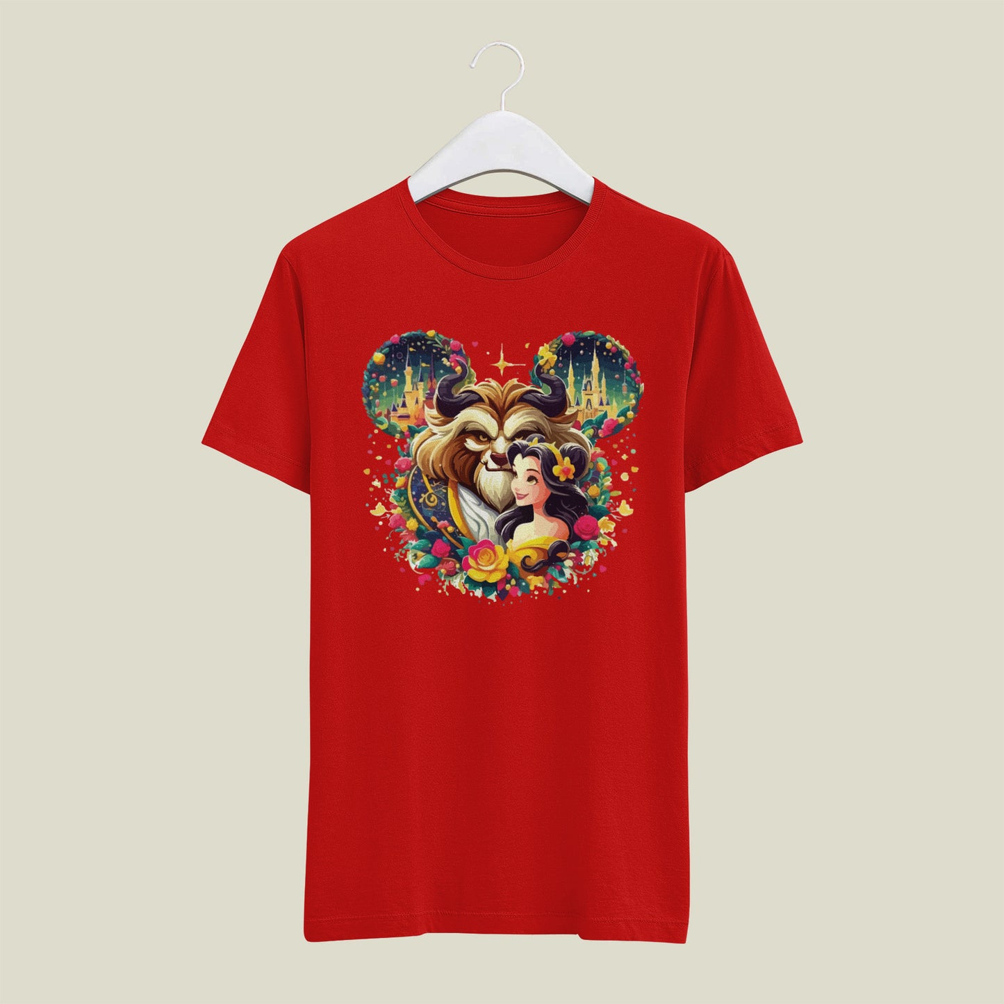 Дамска тениска Beauty and the Beast Дамска тениска със стилен дизайн и висококачествени материали. Отличен избор за ежедневието и спорт. Подходяща за разнообразни поводи и комбинации. BGN 24.90