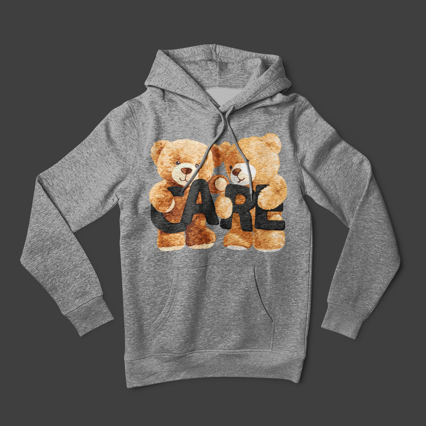 Детски Суичър Care - Сив1