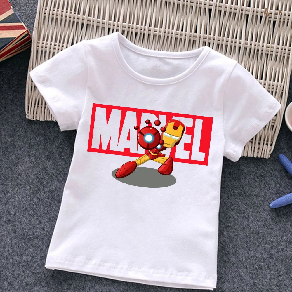 Детска тениска Iron Boy - SatModa https://satmoda.com/products/детска-тениска-iron-boy Детска тениска със забавен принт за всяко малко приключение. Мека и дишаща, за комфорт през целия ден.