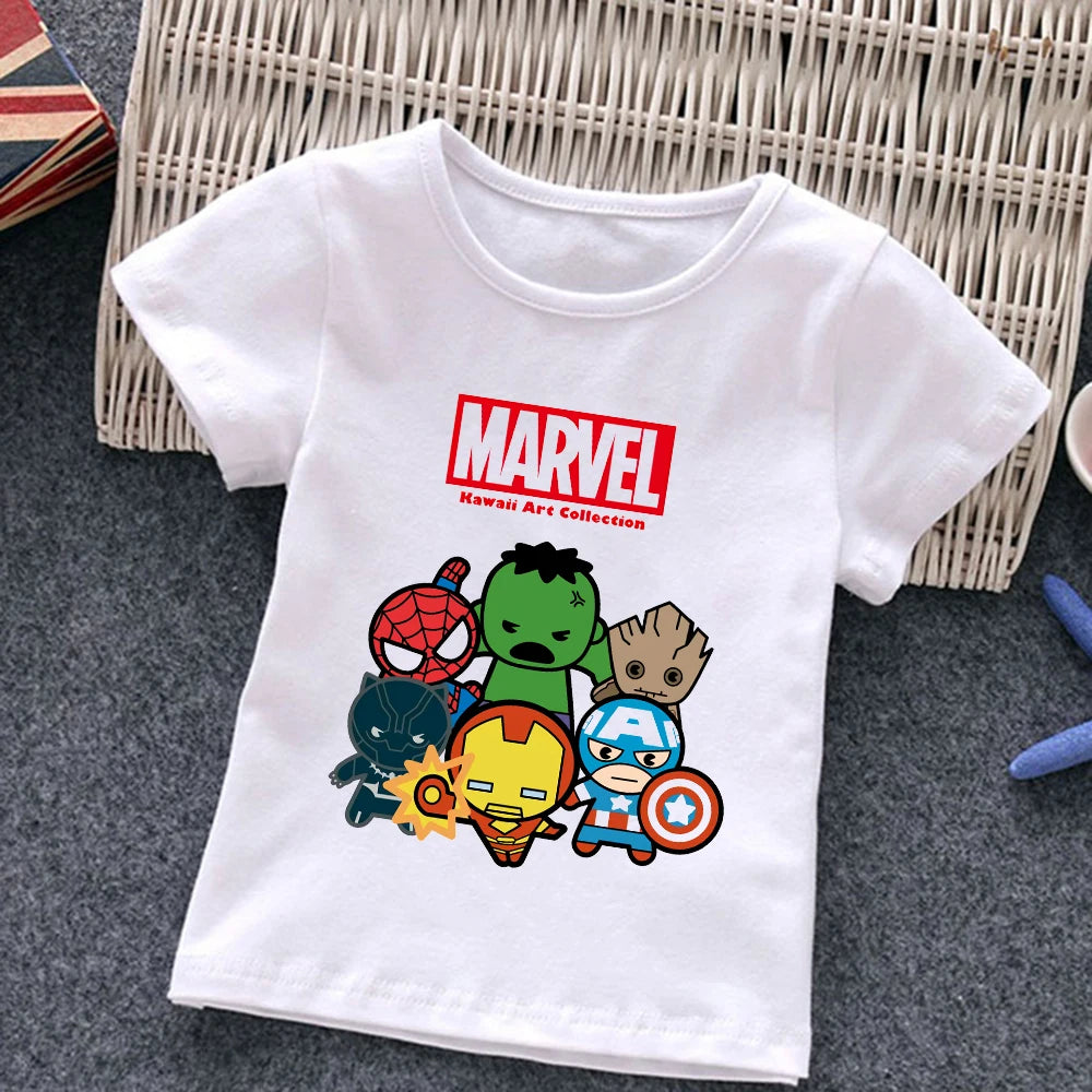 Детска тениска Avengers 2 - SatModa... https://satmoda.com/products/детска-тениска-avengers-2 Детска тениска със забавен принт за всяко малко приключение. Мека и дишаща, за комфорт през целия ден.