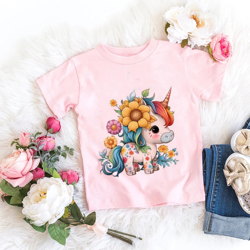 Детска тениска Unicorn flowers https://satmoda.com/products/детска-тениска-unicorn-flowers Детска тениска със забавен принт за всяко малко приключение. Мека и дишаща, за комфорт през целия ден.