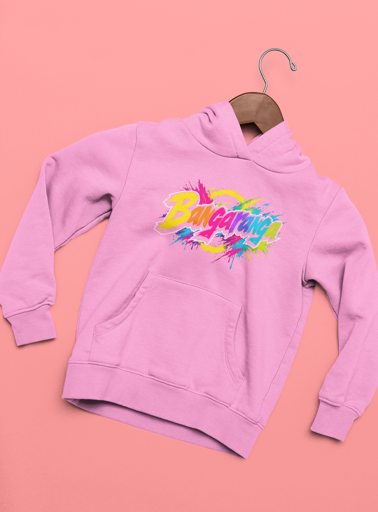 Детски суичър Bangaranga Color — Розово