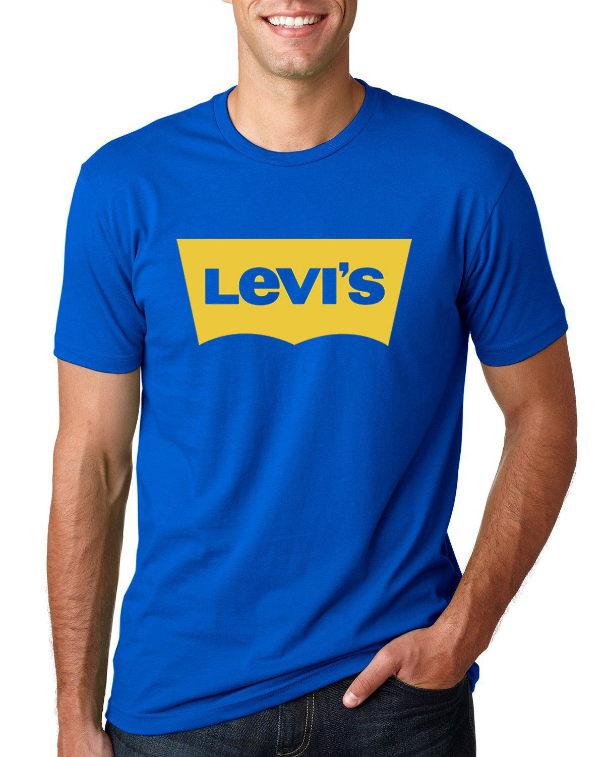 Мъжка тениска Levis Yellow