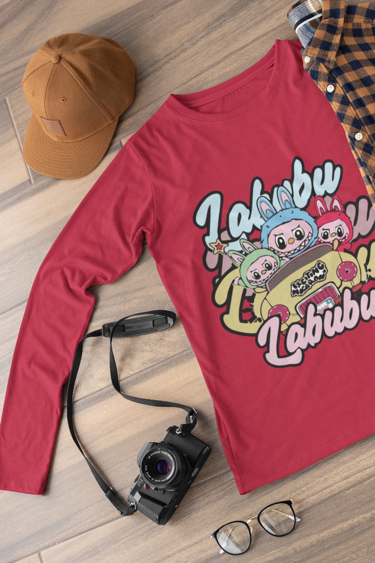 Детска блуза Exciting Labubu червена | SatModa