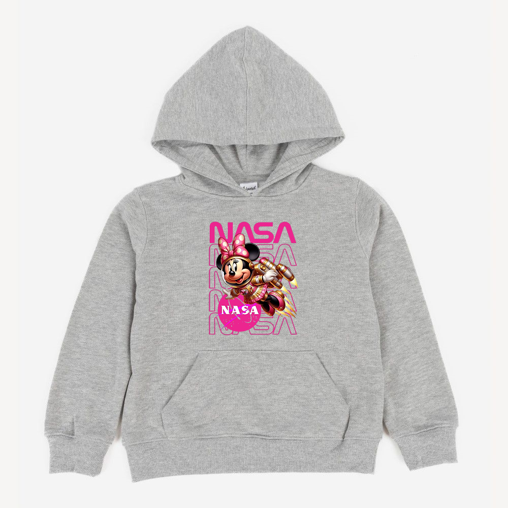Детски суичър NASA Minnie сив | SatModa