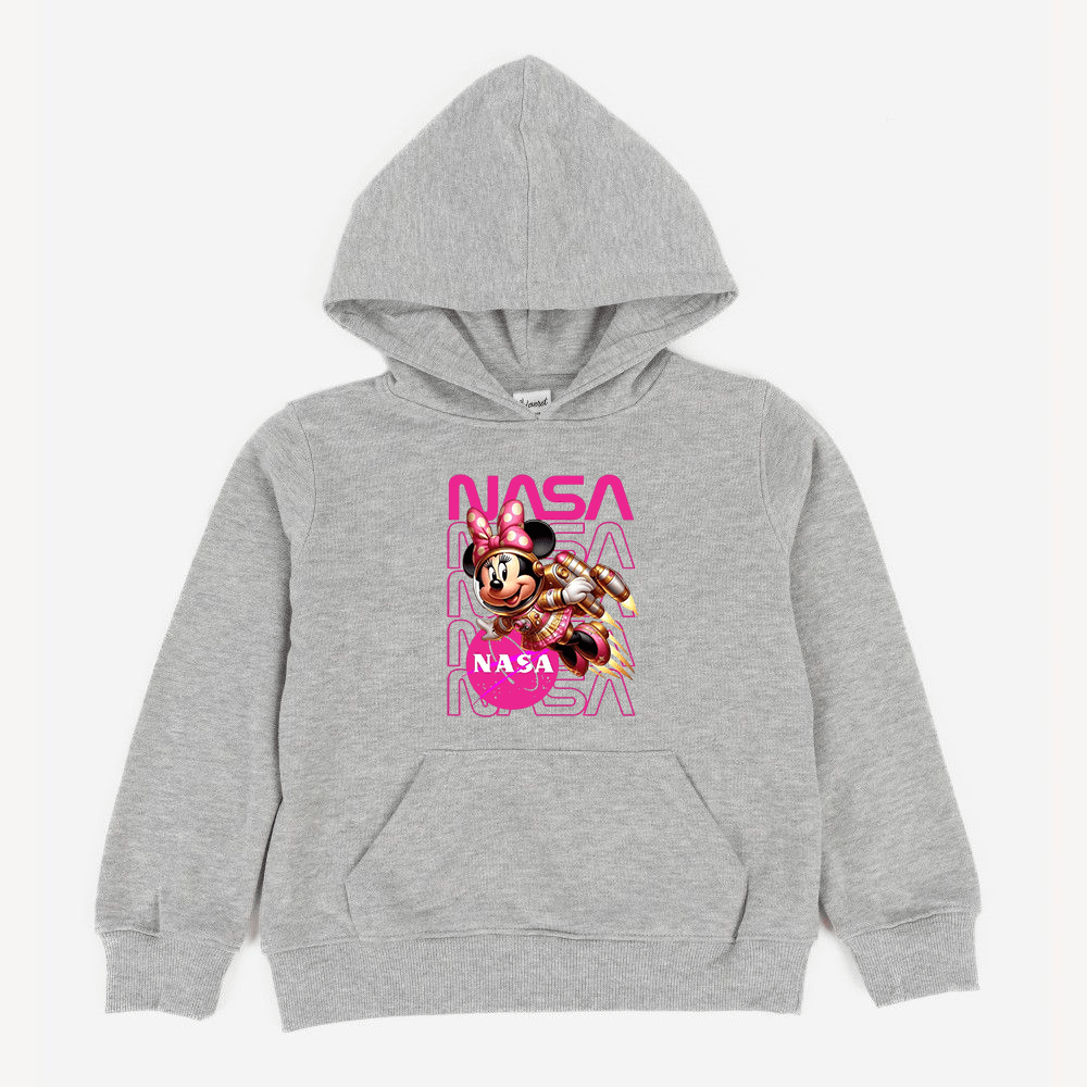 Детски суичър NASA Minnie сив | SatModa