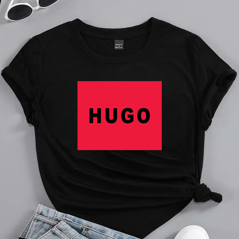Дамска тениска Hugo Logo - SatModa https://satmoda.com/products/дамска-тениска-hugo-logo Дамска тениска със стилен дизайн и висококачествени материали. Отличен избор за ежедневието и спорт. Подходяща за разнообразни поводи и комбинации.