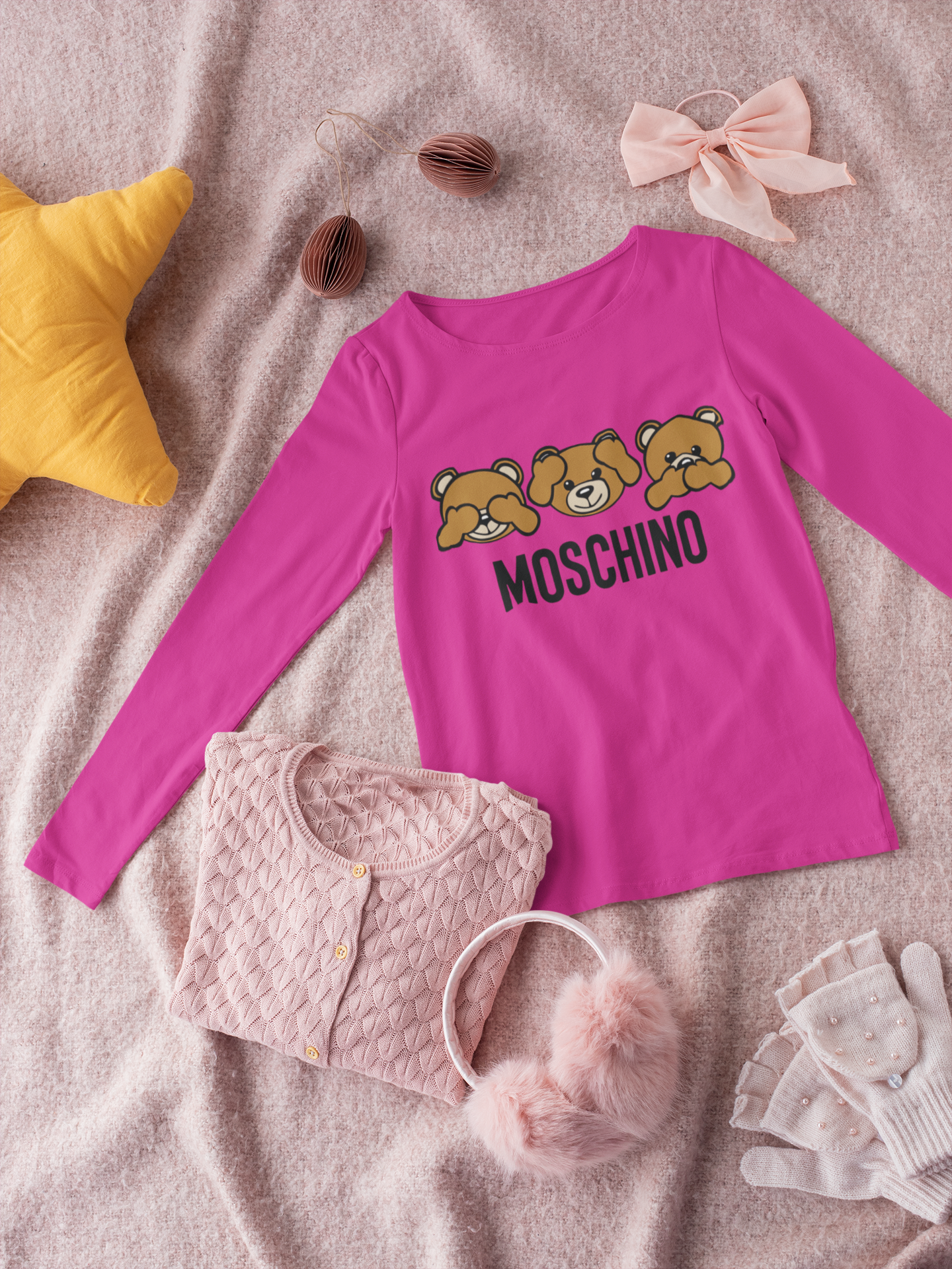 Детска блуза Moschino / SatModa.
Мека памучна блуза за деца, идеална за всекидневна употреба. Дишаща, хипоалергенна и удобна. Доставка в цялата страна. Размери 3-12 г. Пастелни цветове.
BGN 26.60