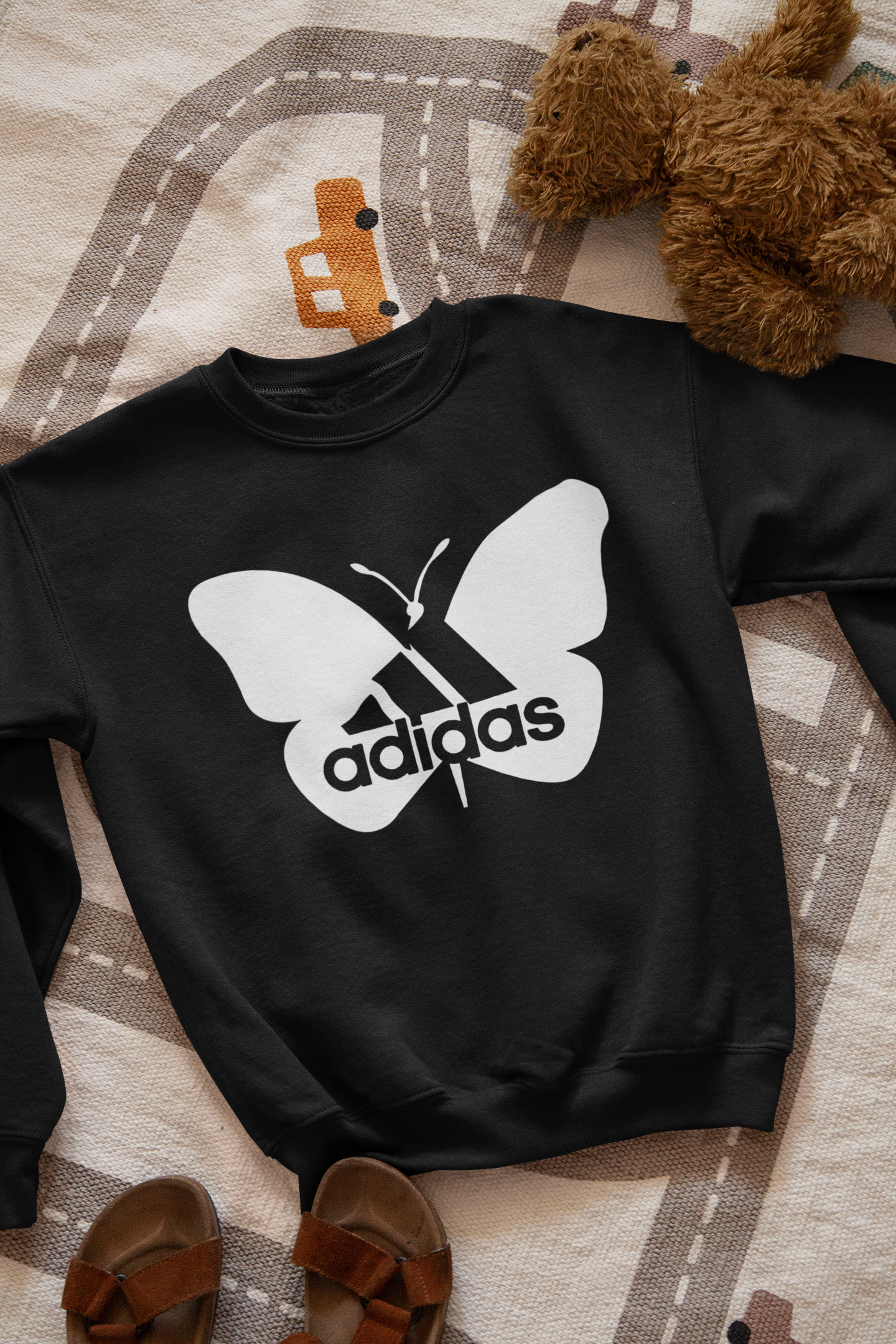 Ватирана Детска Блуза Adidas Butterfly