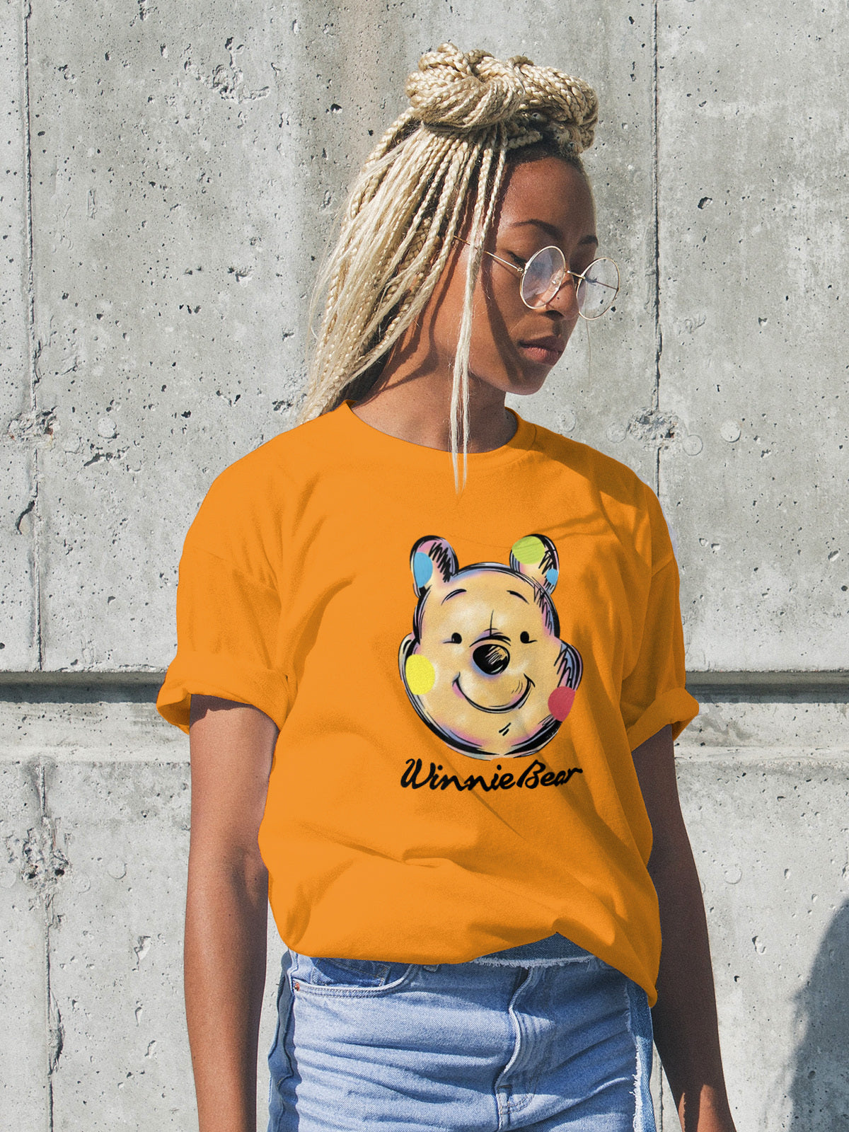 Дамска тениска Winnie Bear
Дамска тениска със стилен дизайн и висококачествени материали. Отличен избор за ежедневието и спорт. Подходяща за разнообразни поводи и комбинации.
BGN 24.90