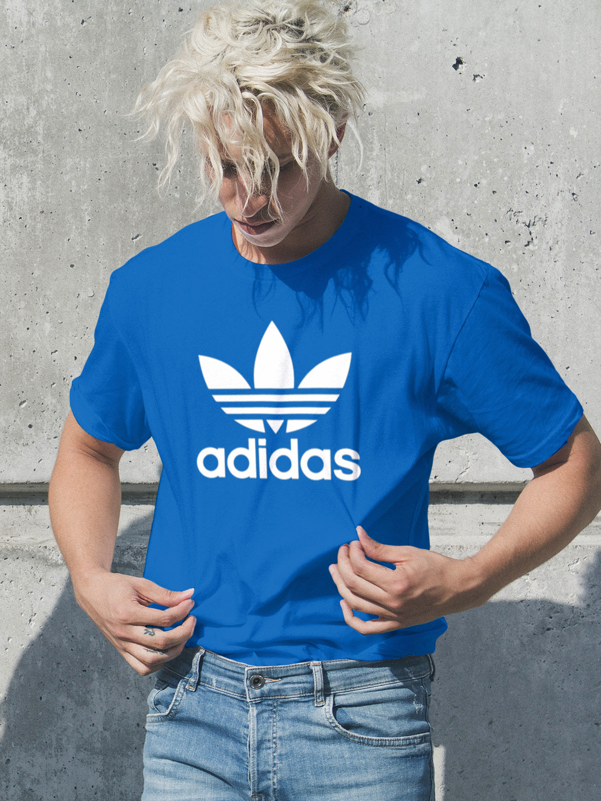 Мъжка тениска Adidas dtg
Модерна мъжка тениска с надпис. Съчетава се добре както с дънки, така и със спортен екип.Материя: 100% памукПрепоръчителна температура за пране 30°.
BGN 26.99