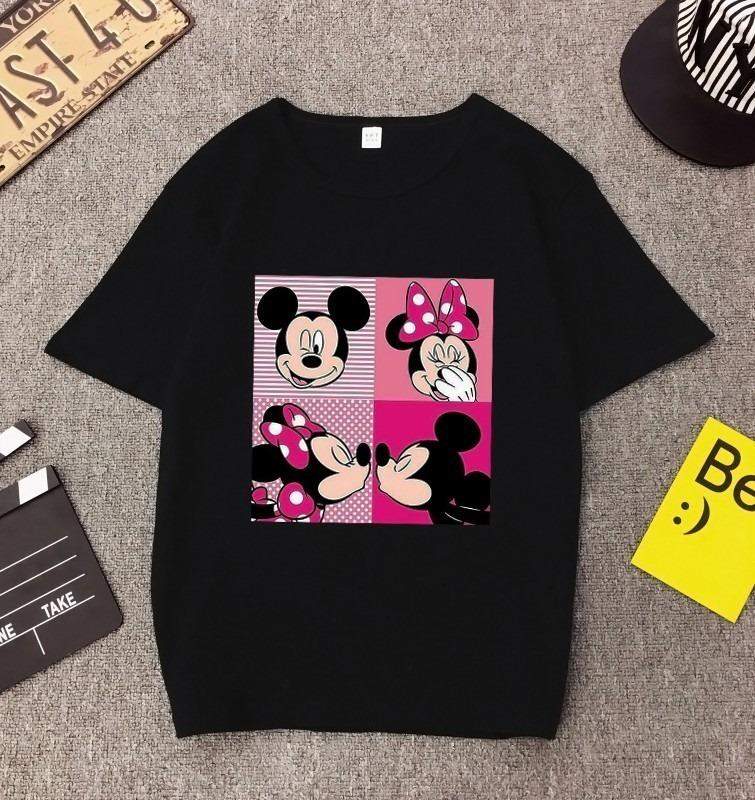 Дамска тениска Minnie Mouse https://satmoda.com/products/дамска-тениска-minnie-mouse Дамска Тениска с обло деколте и свободна кройка. Съчетава се добре с елегантно, спортно-елегантно и ежедневно облекло. Тениската е изработена от 100% памук