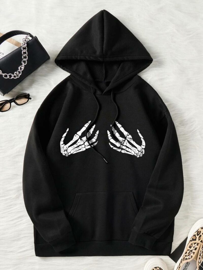 Дамски суичър Skeleton Hands