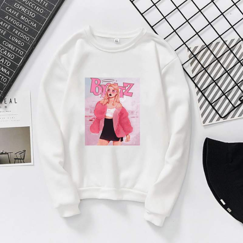 Дамска блуза Bratz pink dtg https://satmoda.com/products/bratz-дамска-ефектна-блуза Модерна дамска блуза с надписБлуза с обло деколте и свободна кройка. Материята на блузата е изключително мека и приятна. Осигурява максимален комфорт и топлина през зимните дни.100% памук