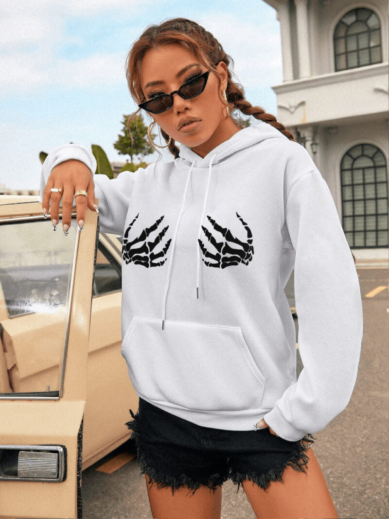 Дамски суичър Skeleton Hands