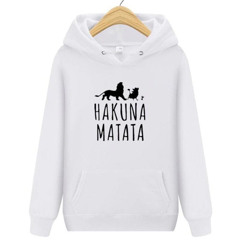 Дамски суичър Hakuna Matata https://satmoda.com/products/дамски-суичър-с-качулка-hakuna-matata Ефектен дамски суичър с качулка с връзкиМатерията на блузата е изключително мека и приятна. Осигурява максимален комфорт и топлина през зимните дни100% Памук