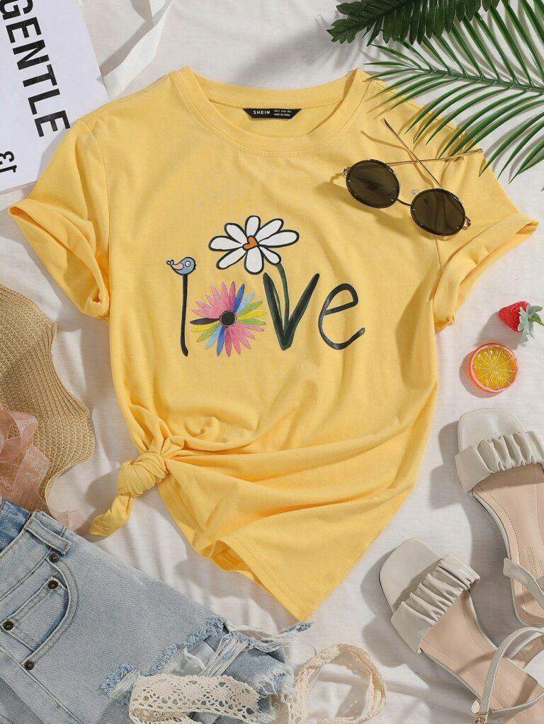 Дамска тениска Floral love DTG https://satmoda.com/products/дамска-тениска-floral-love-dtg Дамска Тениска с обло деколте и свободна кройка.Материята на тениската е изключително мека и осигурява максимален комфорт през летните дни.Съчетава се добре с елегантно, спортно-елегантно и ежедневно облекло.Тениската е изработена от 100% памук