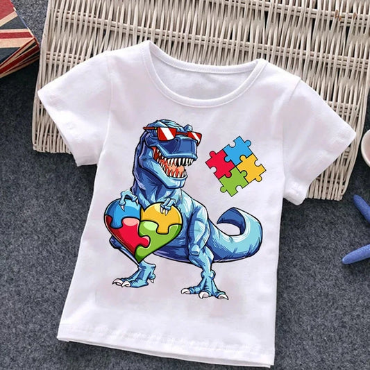 Детска тениска Dino Puzzle - SatModa  https://satmoda.com/products/детска-тениска-dino-puzzle  Детска тениска със забавен принт за всяко малко приключение. Мека и дишаща, за комфорт през целия ден.