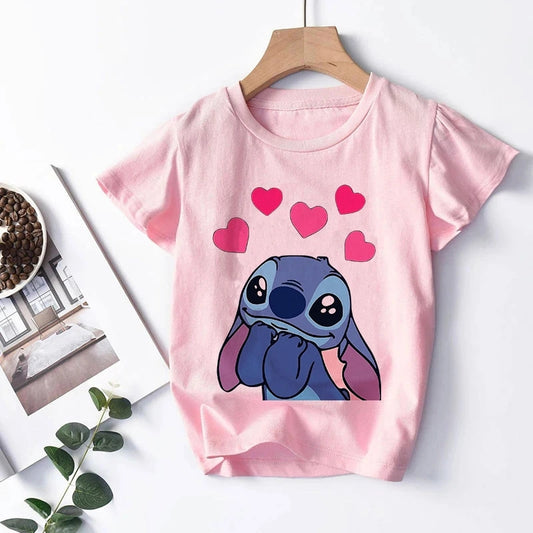 Детска тениска Stitch love you  https://satmoda.com/products/детска-тениска-stitch-love-you  Детска тениска със забавен принт за всяко малко приключение. Мека и дишаща, за комфорт през целия ден.