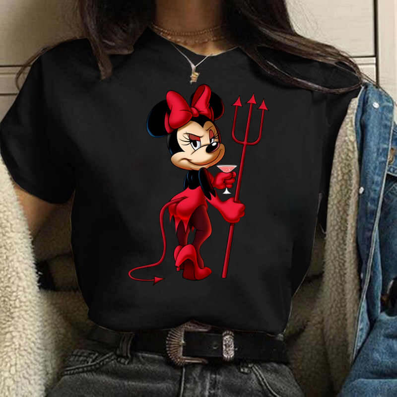 Дамска тениска Minnie the Devil - SatModa  https://satmoda.com/products/дамска-тениска-minnie-the-devil  Ефектна дамска тениска с обло деколте и свободна кройка. Осигурява максимален комфорт през летните дни.Съчетава се добре както с дънки, така и със спортен екип.