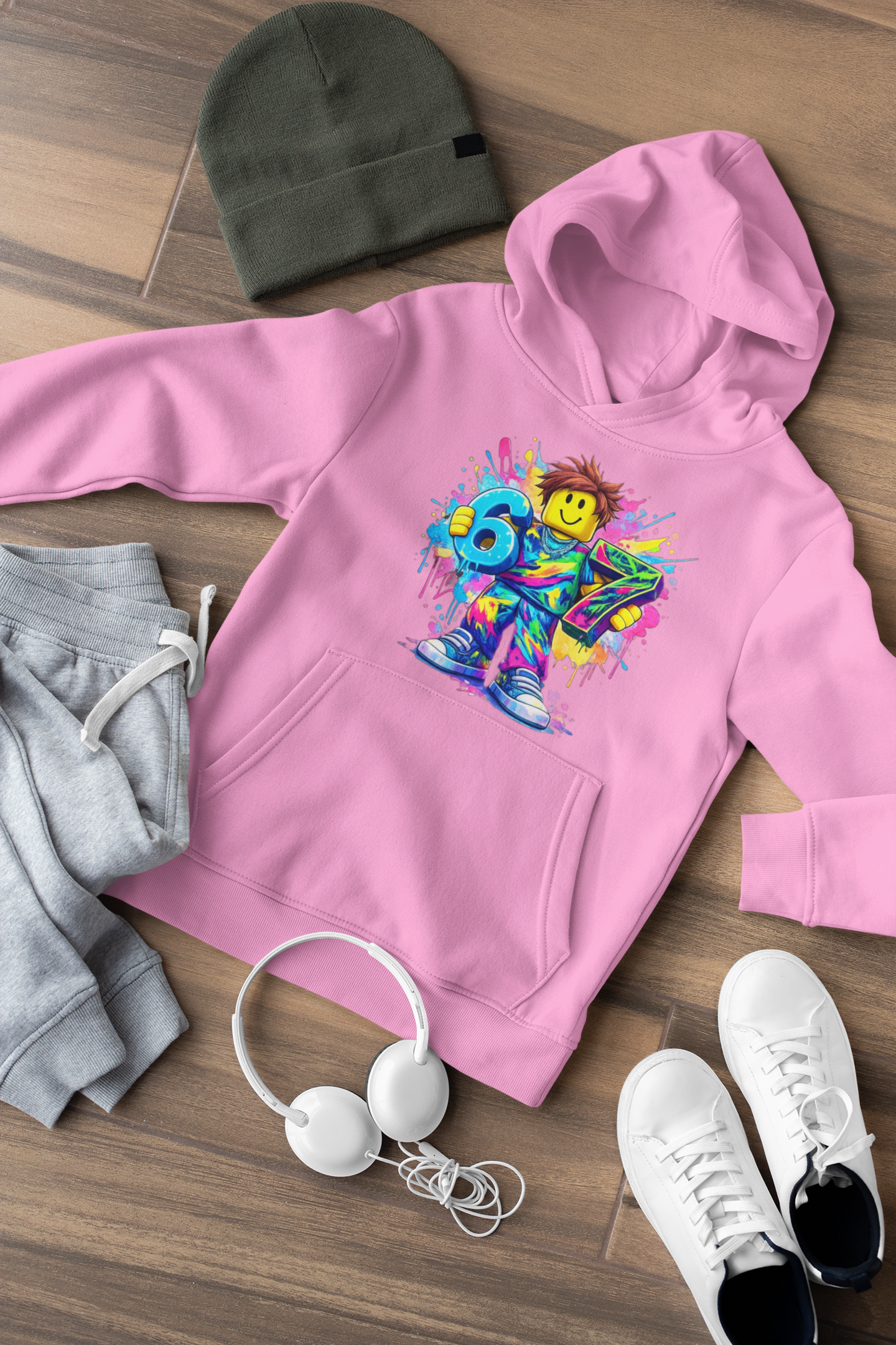 Детски Суичър Six Seven Color