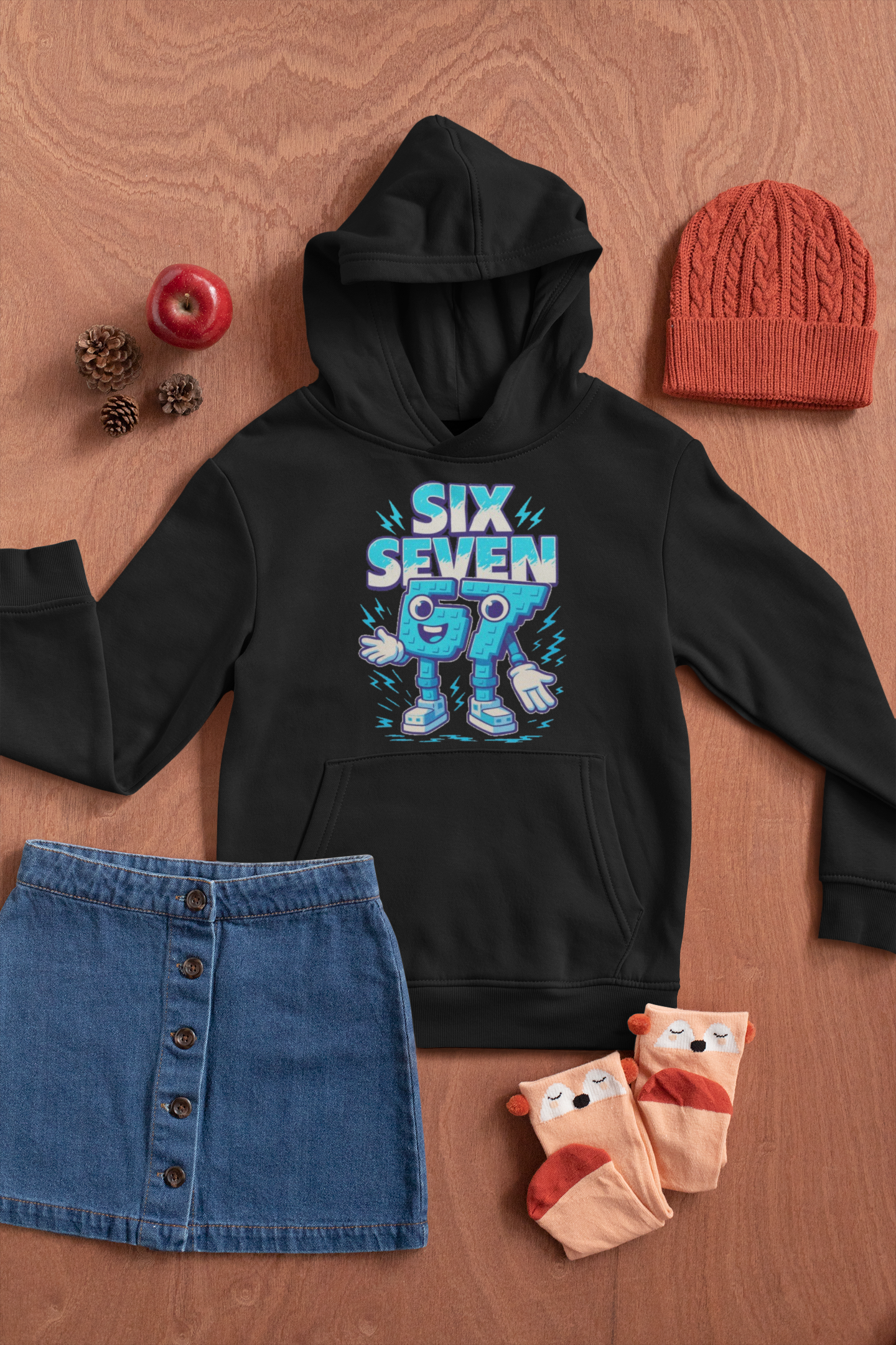 Детски Суичър Six Seven
