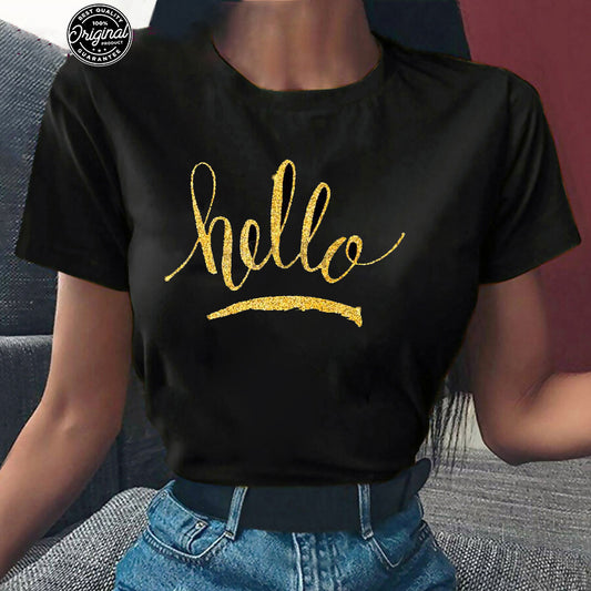 Дамска тениска Hello