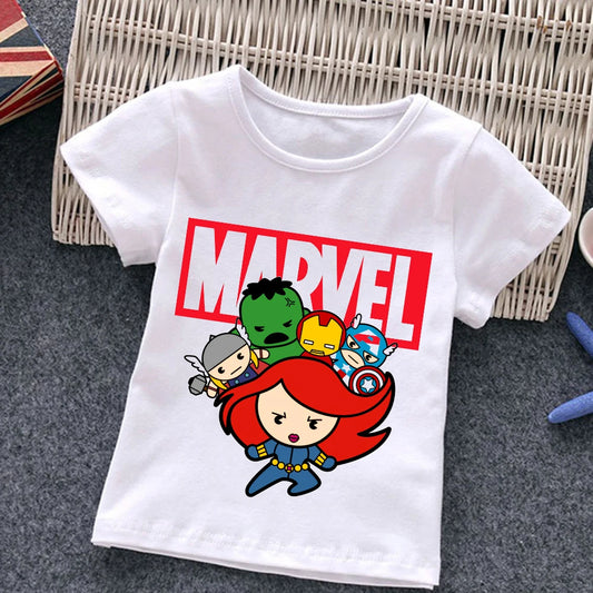 Детска тениска Avengers - SatModa.  https://satmoda.com/products/детска-тениска-avengers  Детска тениска със забавен принт за всяко малко приключение. Мека и дишаща, за комфорт през целия ден.