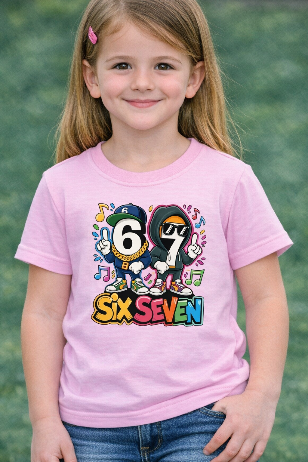 Детска тениска Six Seven Gangsta / SatModa.

Детска тениска със забавен принт за всяко малко приключение. Мека и дишаща, за комфорт през целия ден.

€12.30 EUR