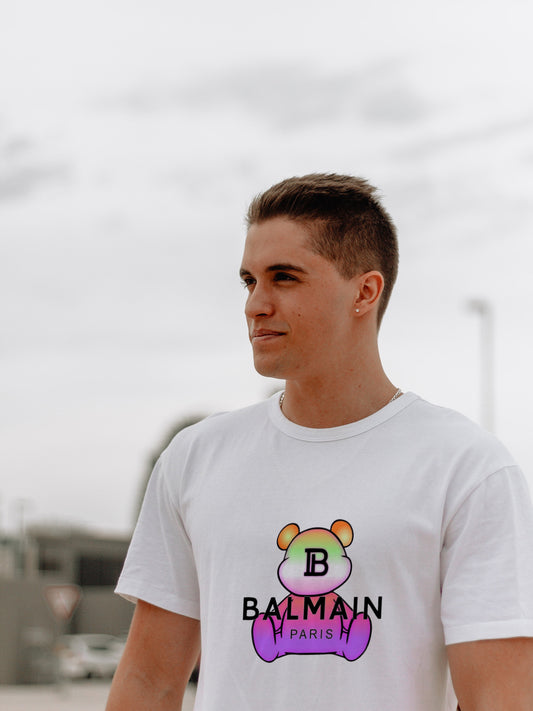 Мъжка тениска Balmain Bear / SatModa

Модерна мъжка тениска с обло деколте и свободна кройка. Материята на тениската е изключително мека и осигурява максимален комфорт през летните дни. Съчетава...

BGN 26.99