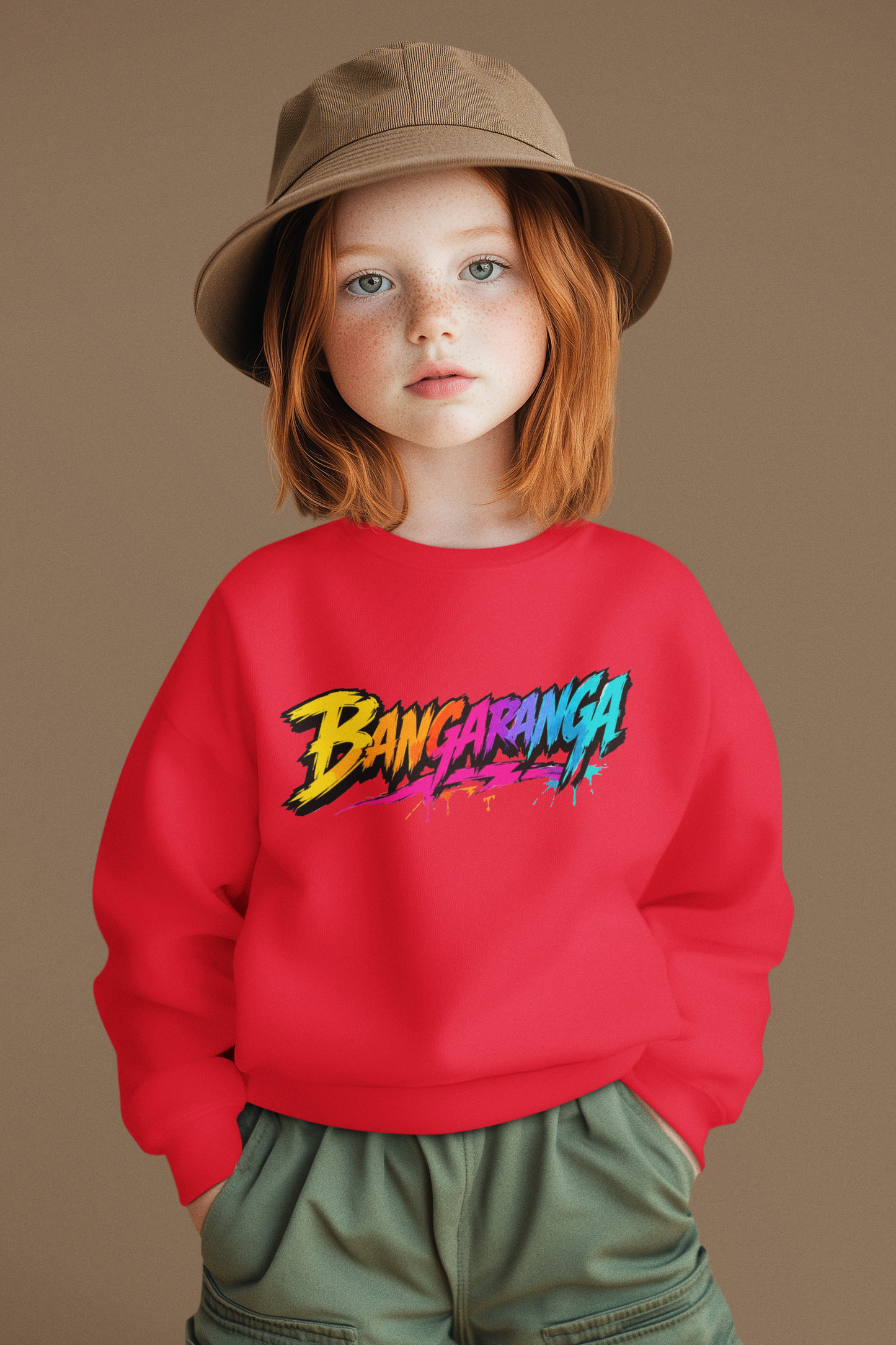 Ватирана Детска Блуза Bangaranga  - Червена