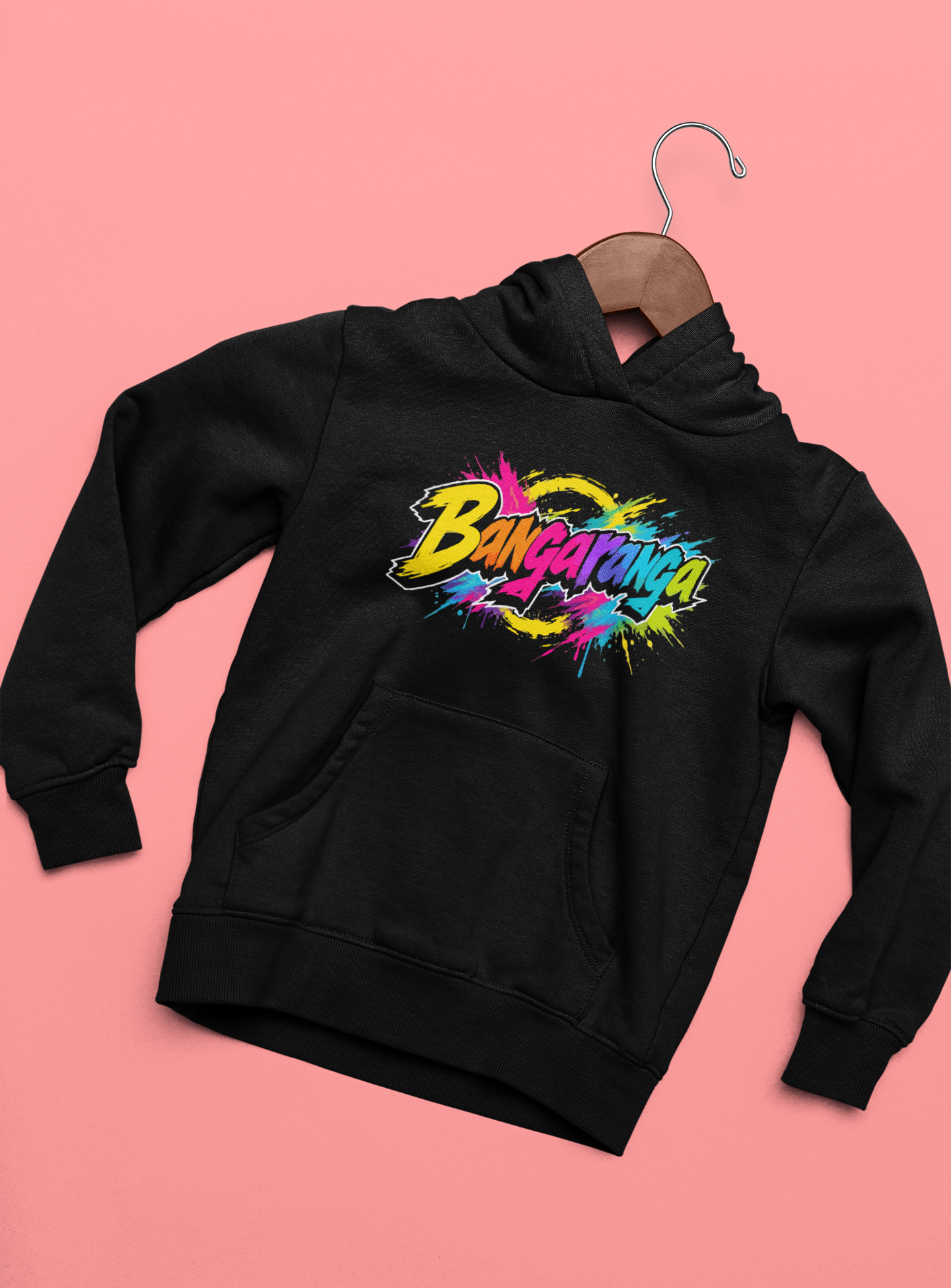 Детски суичър Bangaranga Color — Черно
