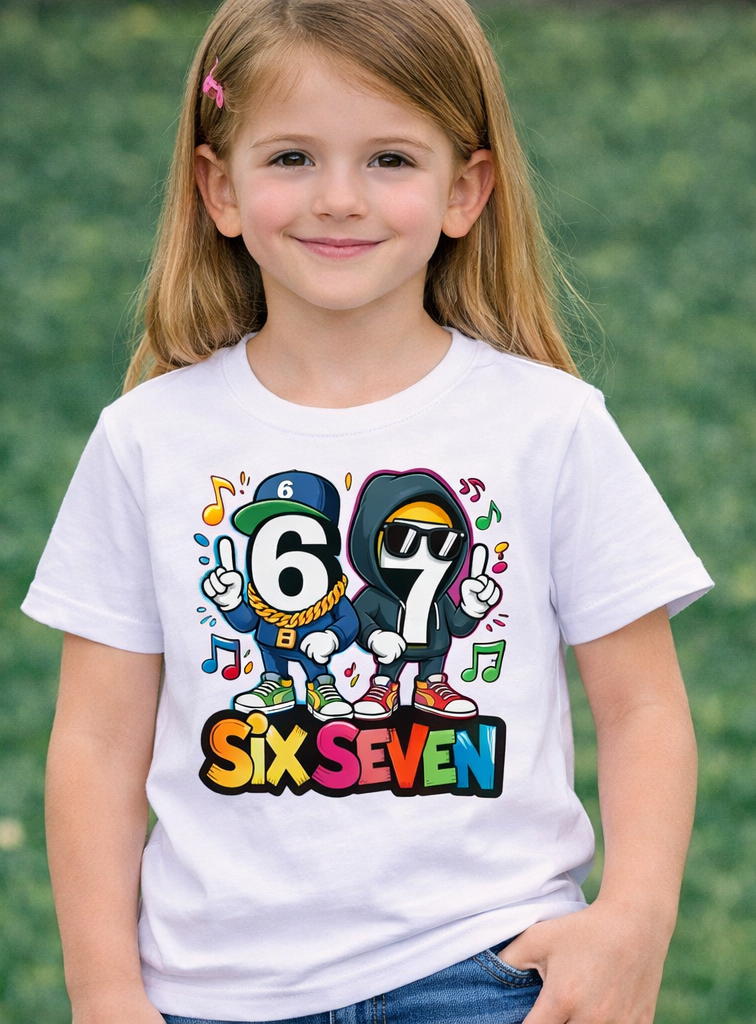 Детска тениска Six Seven Gangsta / SatModa.

Детска тениска със забавен принт за всяко малко приключение. Мека и дишаща, за комфорт през целия ден.

€12.30 EUR