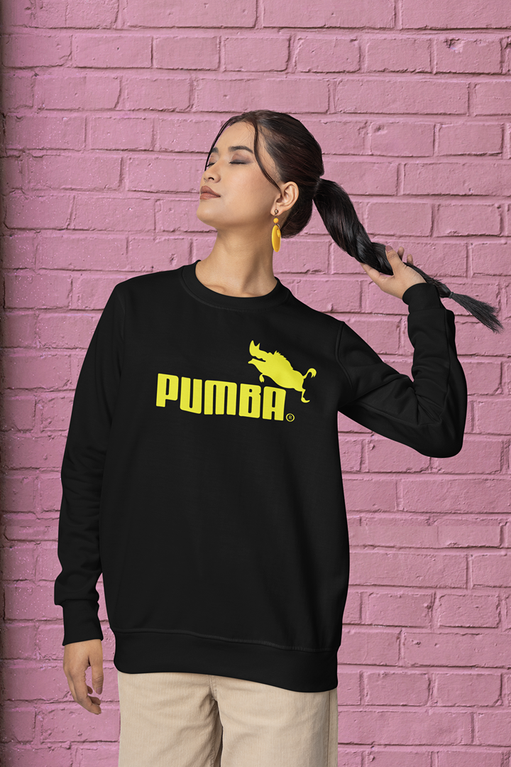 Дамска блуза Pumba черна — 100% памук, размери XS–XXL | SatModa