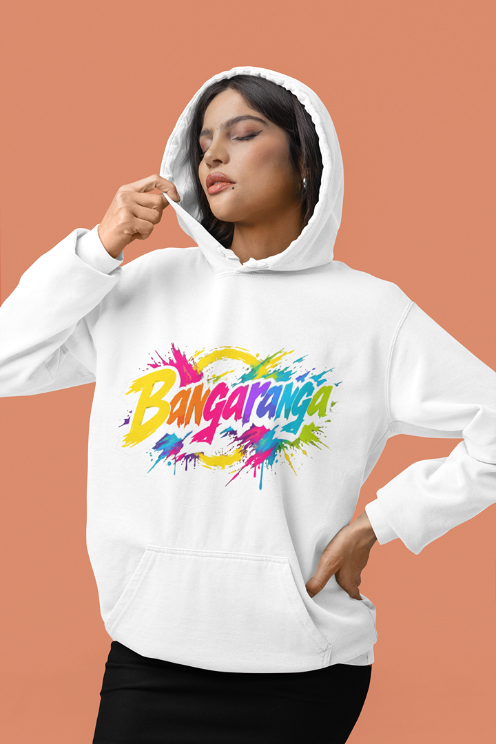Дамски суичър Bangaranga бял — 100% памук, размери S–L | SatModa