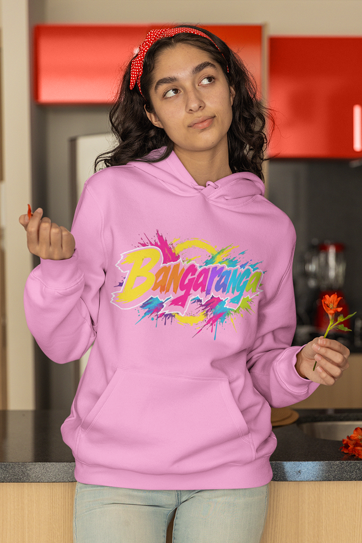 Дамски суичър Bangaranga розов — 100% памук, размери S–L | SatModa