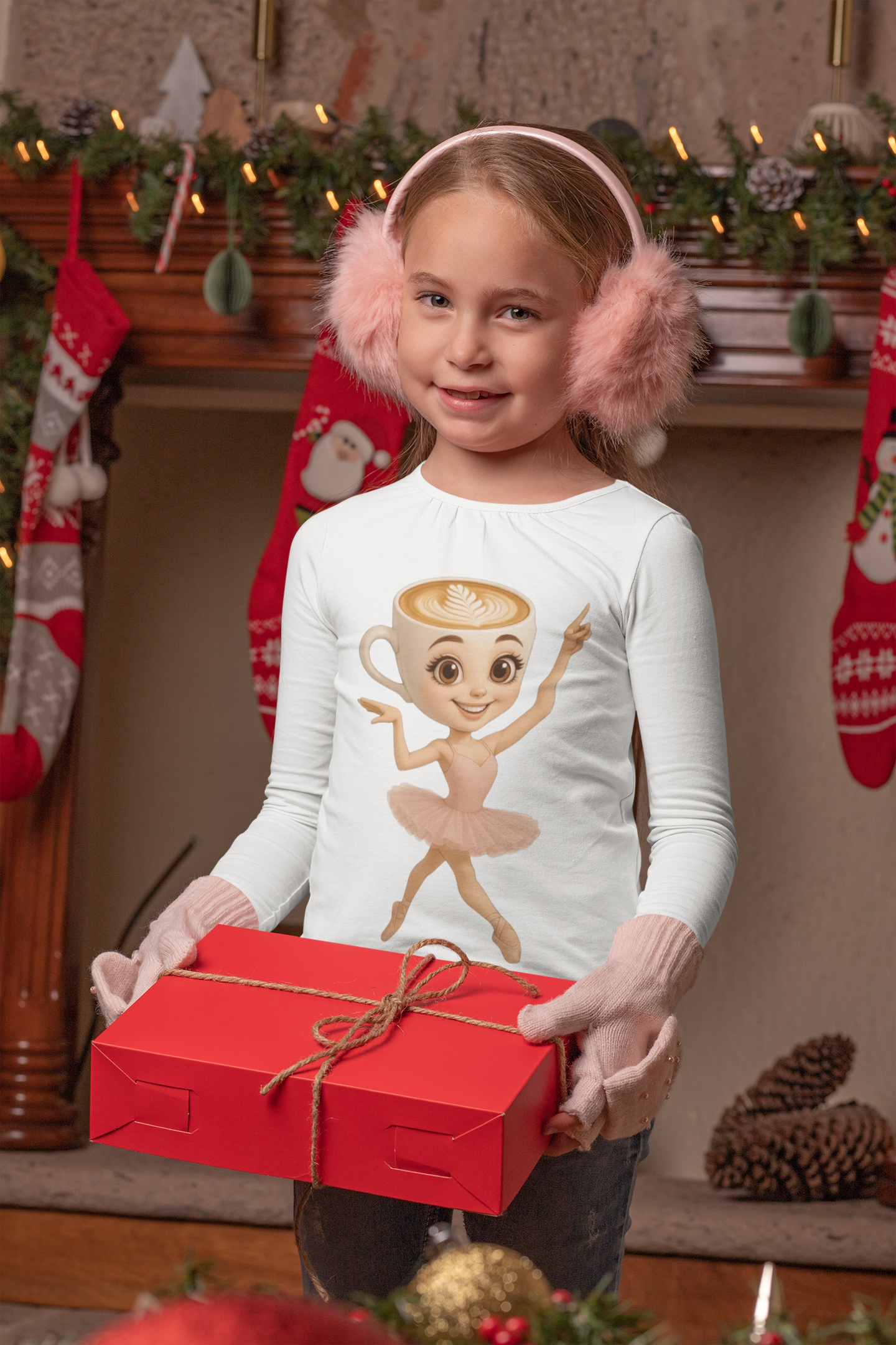 Детска блуза Balerina Capuchina бяла | SatModa
