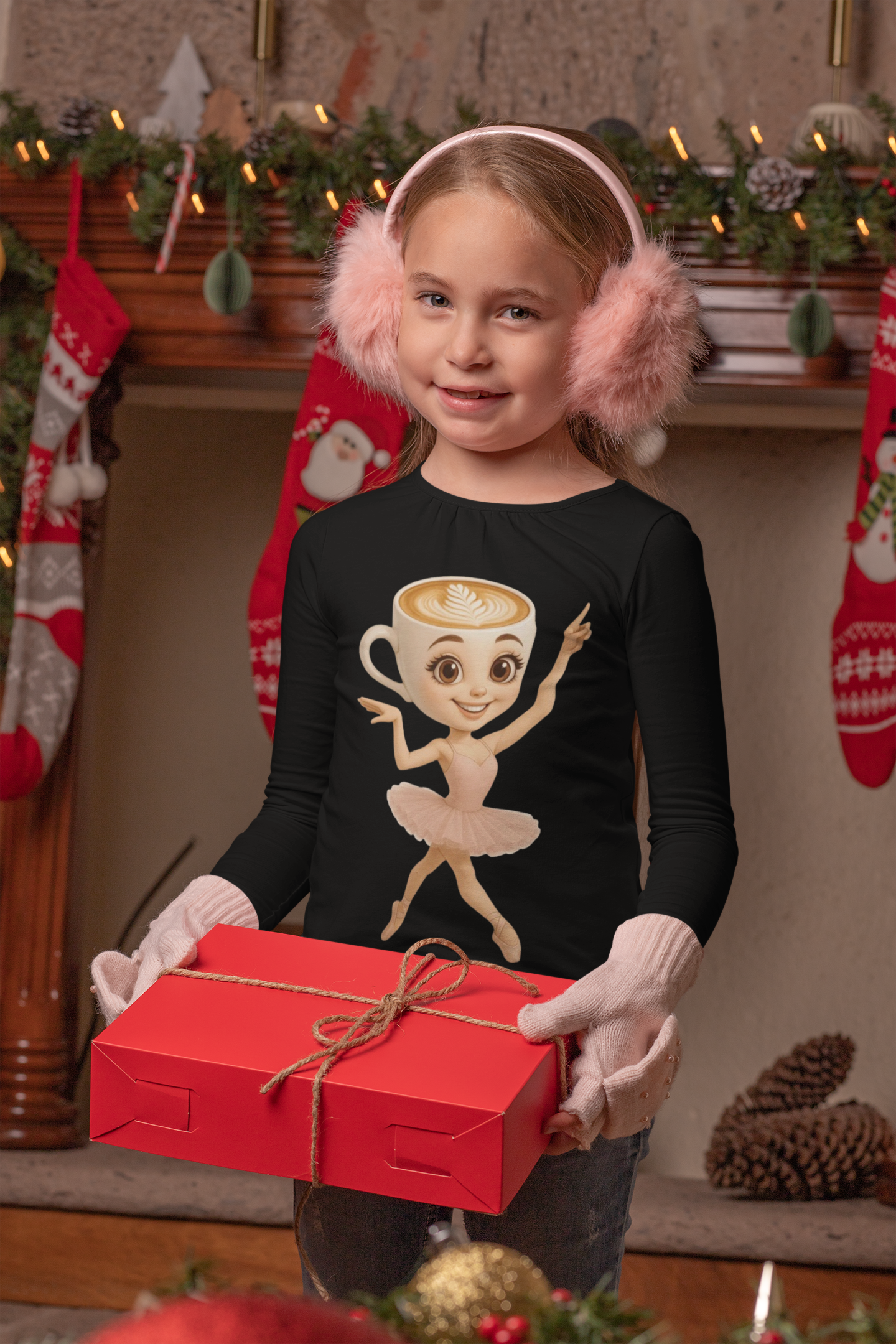 Детска блуза Balerina Capuchina черна | SatModa