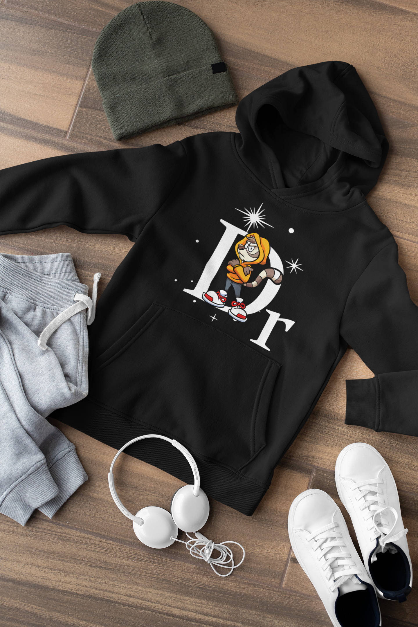 Детски Суичър Dr - Черен