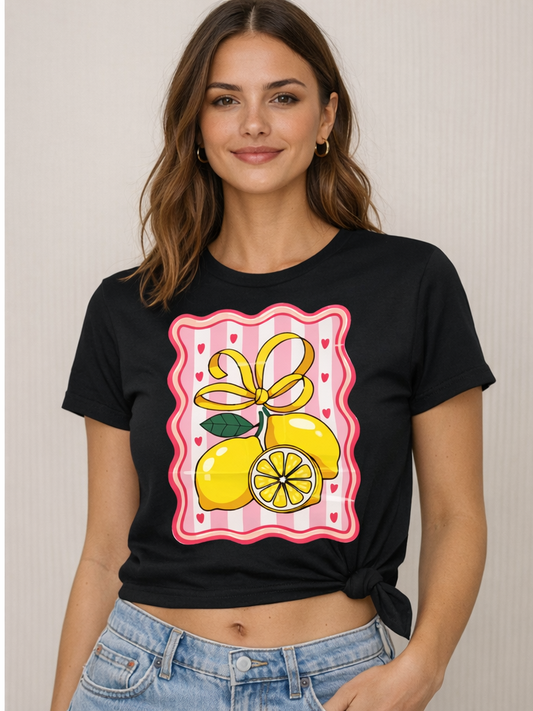 Дамска тениска Lemons / SatModa.

Дамска тениска със стилен дизайн и висококачествени материали. Отличен избор за ежедневието и спорт. Подходяща за разнообразни поводи и комбинации.

€12.80 EUR