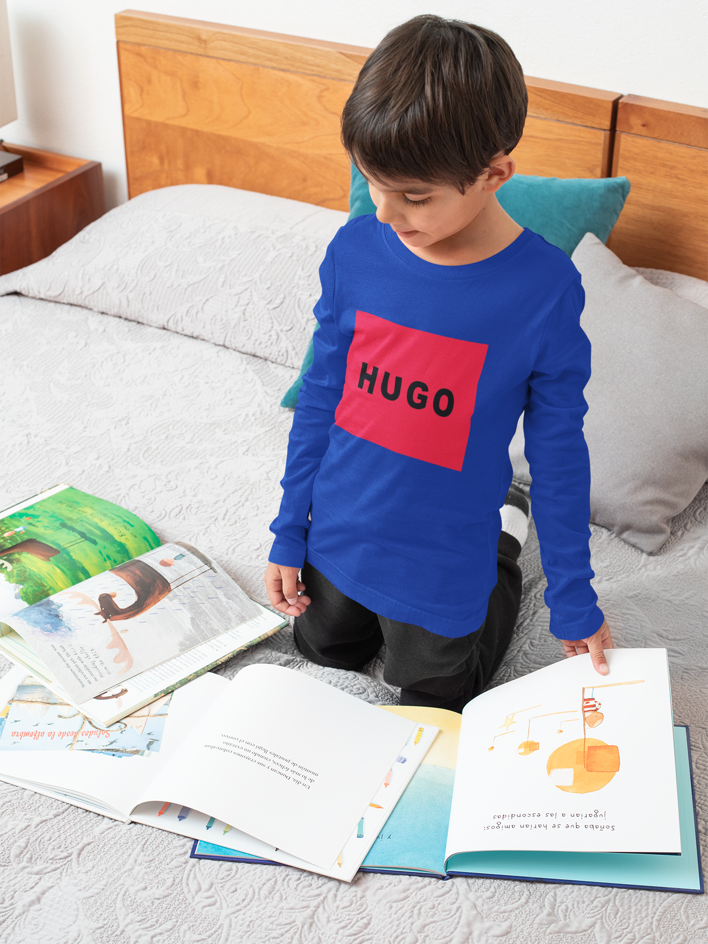 Детска блуза HHugo Logo / SatModa

Мека памучна блуза за деца, идеална за всекидневна употреба. Дишаща, хипоалергенна и удобна. Доставка в цялата страна. Размери 3-12 г. Пастелни цветове.

BGN 26.60